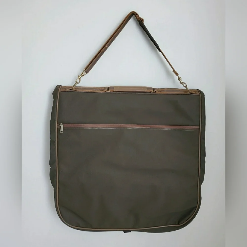 1989 Vtg Totes Hunt Series #2176 Vinyl Garment Bag 46x22x3 With Hang Tag